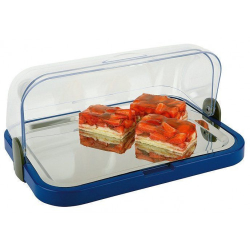 APS Buffet-Vitrine blau