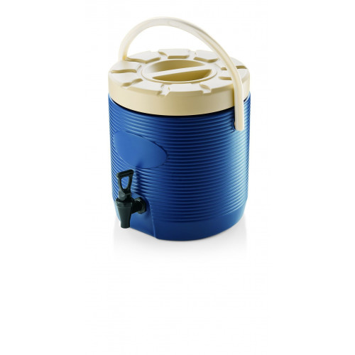 WAS Thermogetränkebehälter 17 Liter blau Ø 30 cm Kunststoff