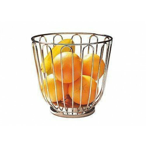 APS Obstkorb rund 21,5x20,5 cm Edelstahl