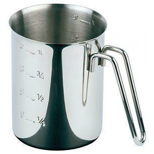 APS Messbecher 1 Liter Edelstahl