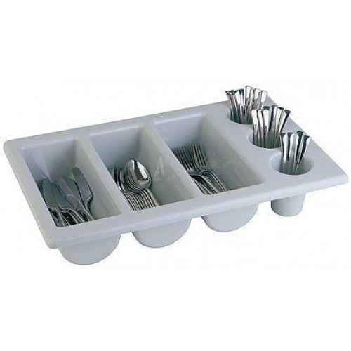 APS Besteckkasten GN 1/1 53 x 32,5 x 10 cm grau