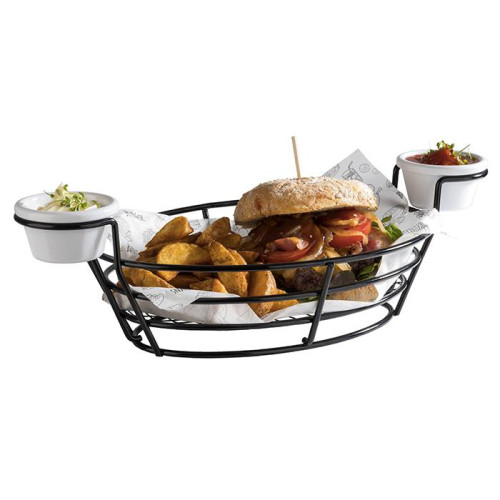 APS Servierkorb "Burger + Fries"