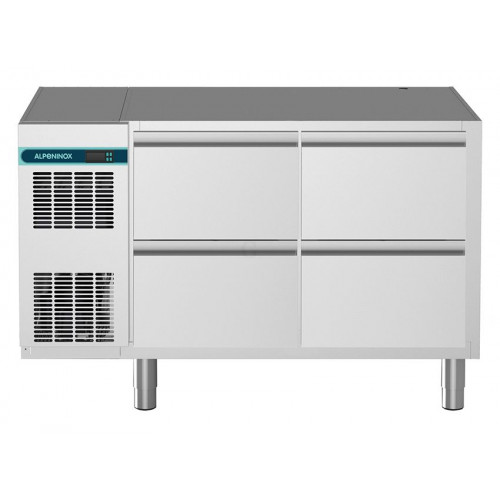 NordCap Kühltisch, 2 Abteile CLM 650 2-7031