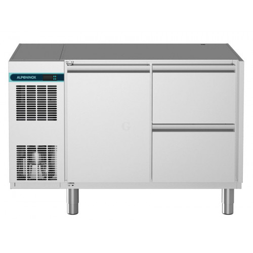 NordCap Kühltisch, 2 Abteile CLM 650 2-7011