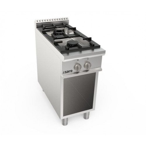 SARO Gasherd offener Unterbau 2 Brenner Modell LQ / CUG