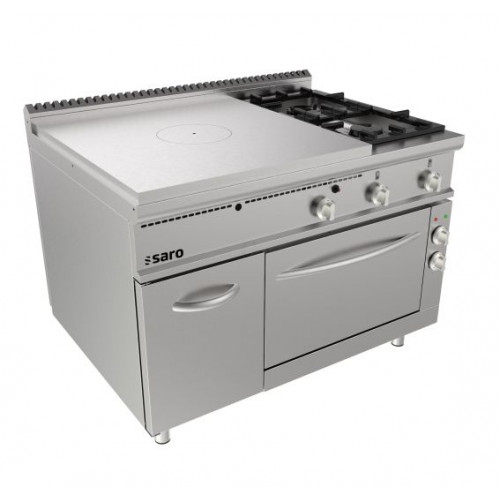 SARO Glühplattenherd Elektroofen+ 2 Brenner +Tür Modell