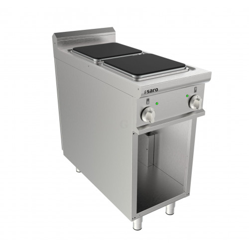 SARO Elektroherd offener Unrterbau 2 Platten Modell LQ