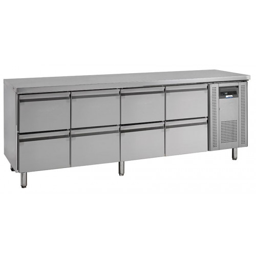 NordCap Cool-Line Kühltisch KTM 4 - 8Z GN 1/1