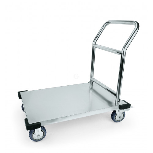 WAS Plattformwagen 91,5 x 51 x 95 cm Edelstahl