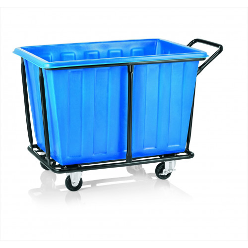 WAS Wäschewagen 118 x 72 x 82 cm Stahl/Polyethylen