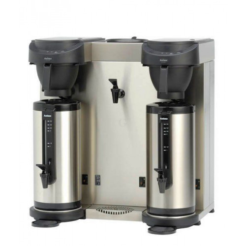 Animo Kaffeemaschine mit Heißwasserkocher MT202W schwarz