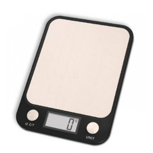 SARO Küchenwaage digital Edelstahl Platte 5kg Modell 47