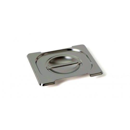 Rieber GastroNorm-Behälter GN 1/6 Flachdeckel mit Griff Ausschnitt