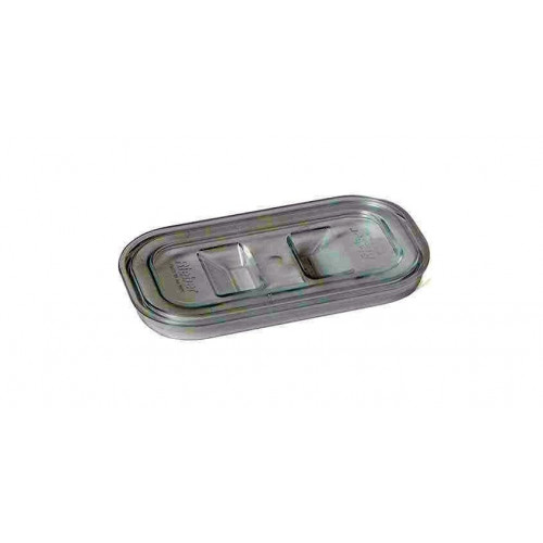 Rieber GastroNorm-Behälter GN 1/9 Flachdeckel transparent