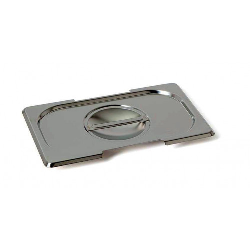Rieber GastroNorm-Behälter GN 1/4 Flachdeckel mit Griff Ausschnitt
