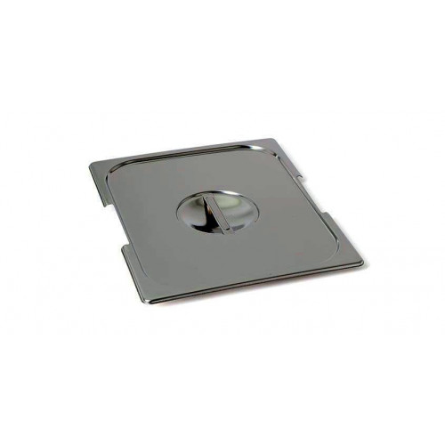 Rieber GastroNorm-Behälter GN 1/2 Flachdeckel mit Griff-Ausschnitt