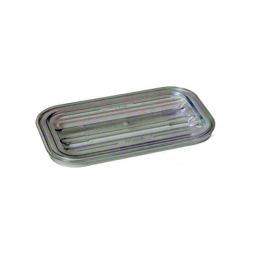 Rieber GastroNorm-Behälter GN 1/4 Flachdeckel transparent