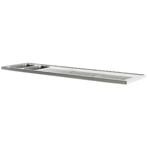 NordCap Schanktischabdeckung SAD 2530-2 CNS