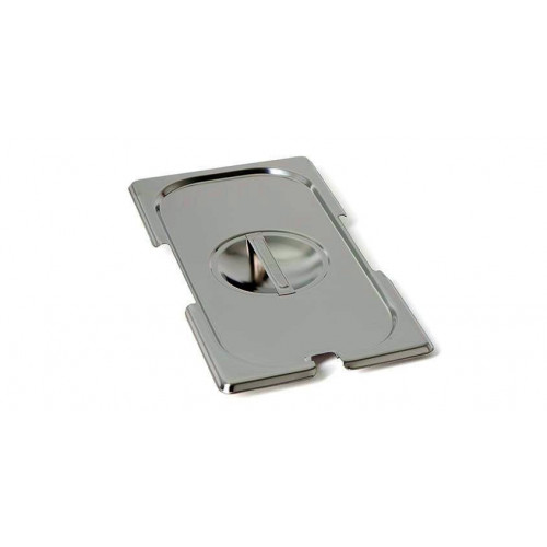 Rieber GastroNorm-Behälter GN 1/3 Flachdeckel mit Löffell/Griff Ausschnitt