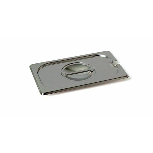 Rieber GastroNorm-Behälter GN 1/4 Flachdeckel mit Löffel Ausschnitt
