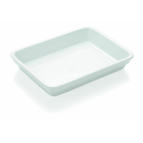 WAS 3 x Abteilschale 23,5 x 17,5 x 4,5 cm Porzellan