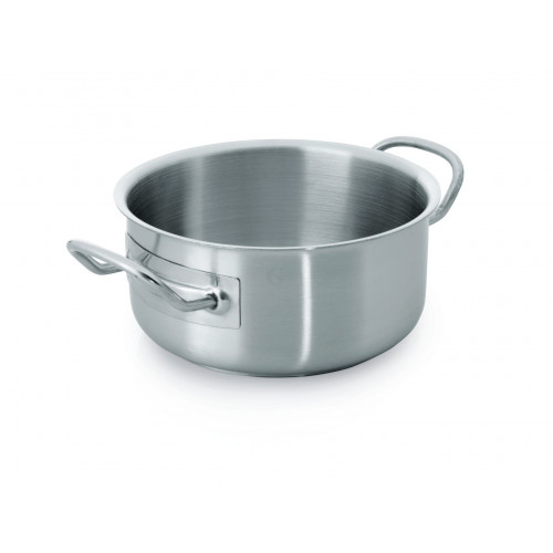 WAS Bratentopf Cookware 50 Ø 50 cm 49 Liter Chromnickelstahl