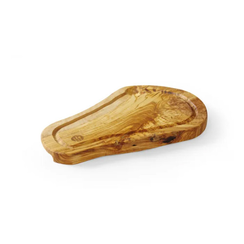 Hendi Schneidebrett aus Olivenholz, mit Rille 300x210mm 
