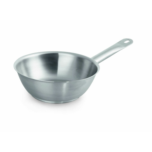 WAS Sauteuse Cookware 50 Ø 24 cm 2,5 Liter Chromnickelstahl