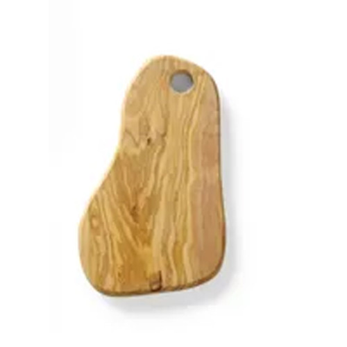 Hendi Schneidebrett aus Olivenholz, mit Loch 350x210mm 