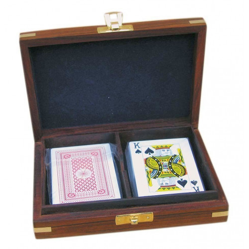 SeaClub Spielkartenbox inkl. doppeltes Kartenspiel