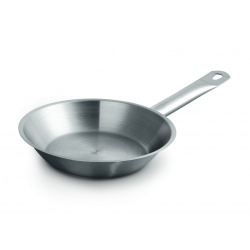 WAS Pfanne Cookware 51 Ø 24 cm Chromnickelstahl