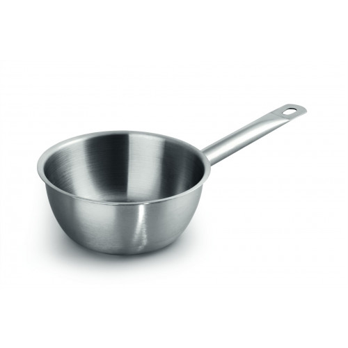 WAS Sauteuse Cookware 51 Ø 16 cm 1 Liter Chromnickelstahl