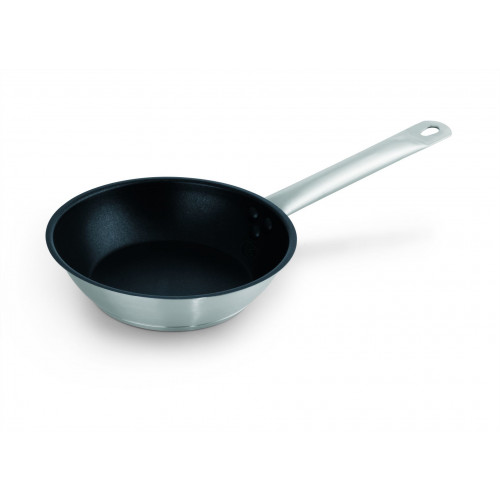 WAS Pfanne Cookware 51 mit Antihaftbeschichtung Ø 24 cm Chromnickelstahl