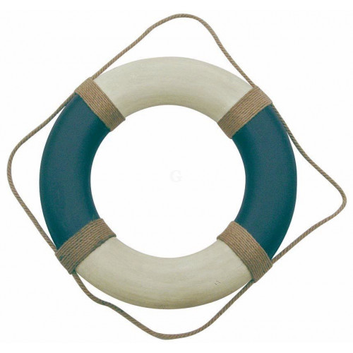 SeaClub Rettungsring blau/creme 49 cm