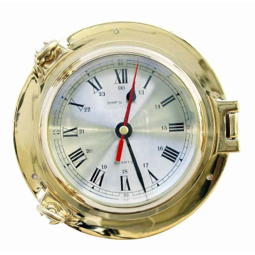 Sea Club Uhr im Bullauge Quartzwerk