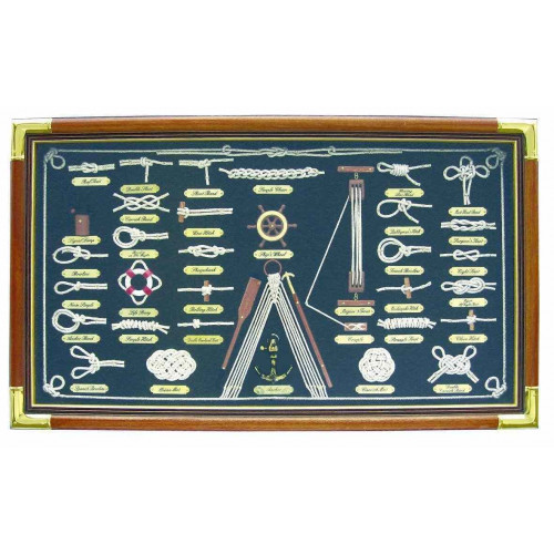 SeaClub Knotentafel 73 x 43 cm