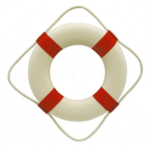 SeaClub Rettungsring rot/weiß 30 cm