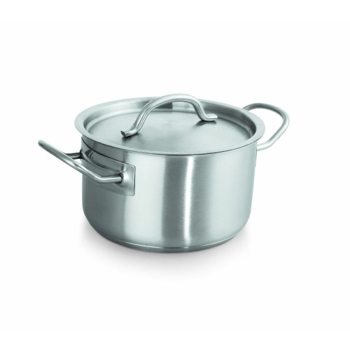 WAS Bratentopf mit Deckel Cookware 53 Ø 24 cm 5,2 Liter Chromnickelstahl