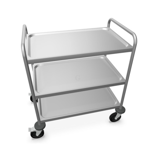 B.PRO Servierwagen SW 8x5-3 mit stahlverzinkten Rollen
