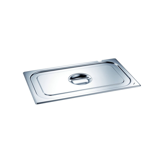 B.PRO Gastronorm Deckel mit Griffmulde Edelstahl-GN 1/6