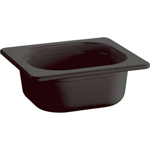 APS GastroNorm-Behälter GN 1/6 Eco Line 0,8 l schwarz