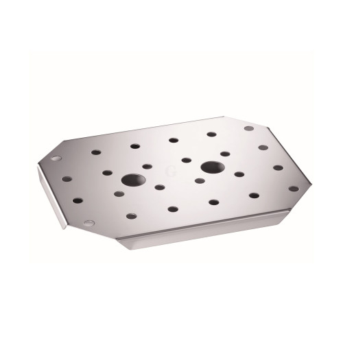 B.PRO Gastronorm Einlegeboden Gelocht Edelstahl -GN 1/2 (325 x 265 mm) 