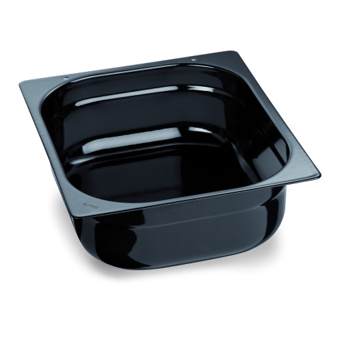 B.PRO Gastronorm-Behälter 3,8 Liter Buffet Line GN 1/2 schwarz-65 mm 