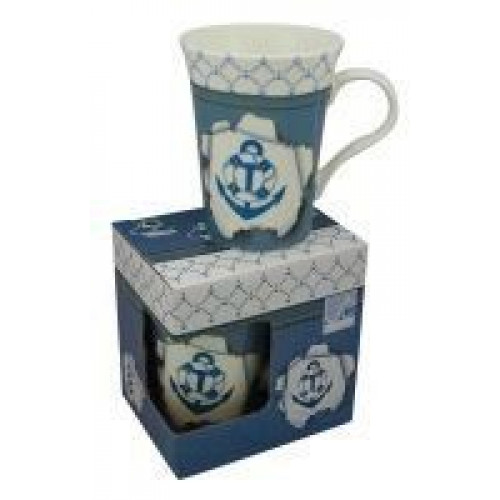 SeaClub Tasse/Kaffeebecher Anker in Geschenkbox