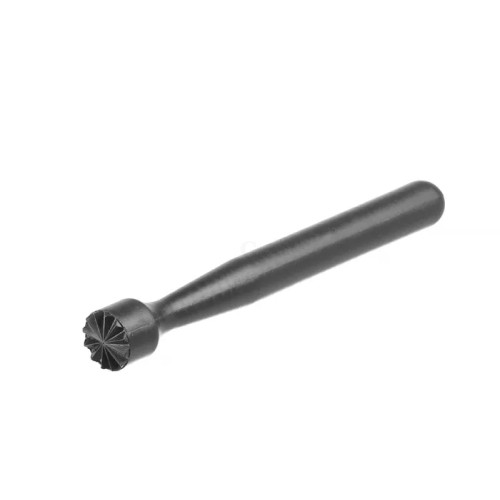 Hendi Cocktail-Stößel, sternförmig gezahnt, Schwarz, ø34x207mm