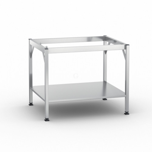 RATIONAL Untergestell UG I für Typ 6-1/1, 10-1/1, allseitig offen, Höhe 699 mm, mit Fixierung (MarineLine), Musterfoto