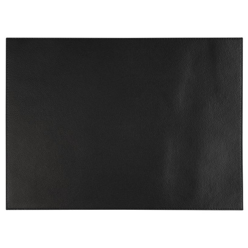 APS Tischset Kunstleder, schwarz