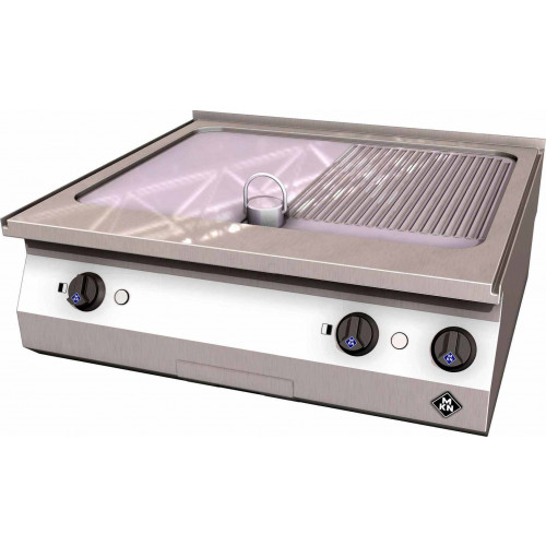 MKN Counter-SL Elektro-Griddleplatte 2 Supra, halb geriffelt