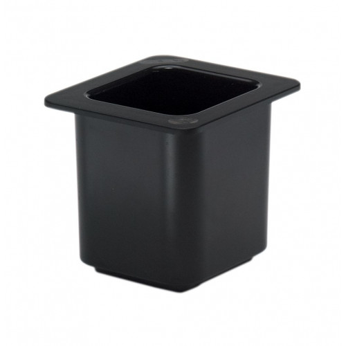 GastroNorm-Behälter GN 1/6 ColdFest 1,4 Liter von Cambro schwarz schwarz