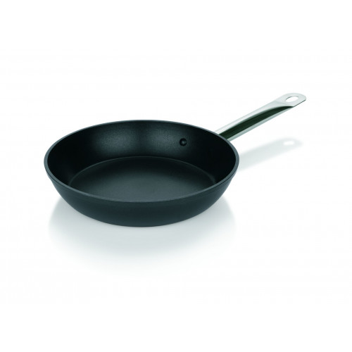 WAS Pfanne mit PTFE Antihaftbeschichtung Ø 28 cm Aluminium-Edelstahl